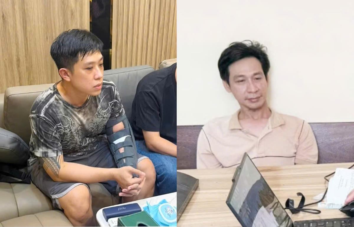 Đối tượng Vũ Quang Huy và Âu Dương Lễ.