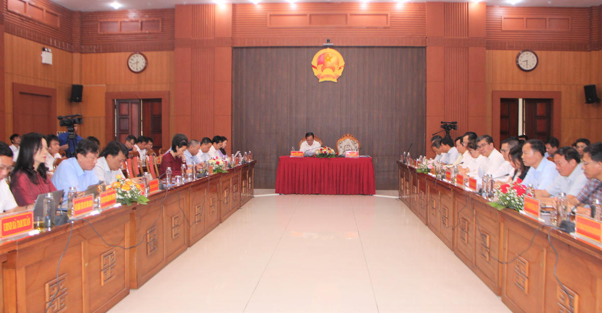 Quang cảnh lễ phát động. Ảnh: NT.