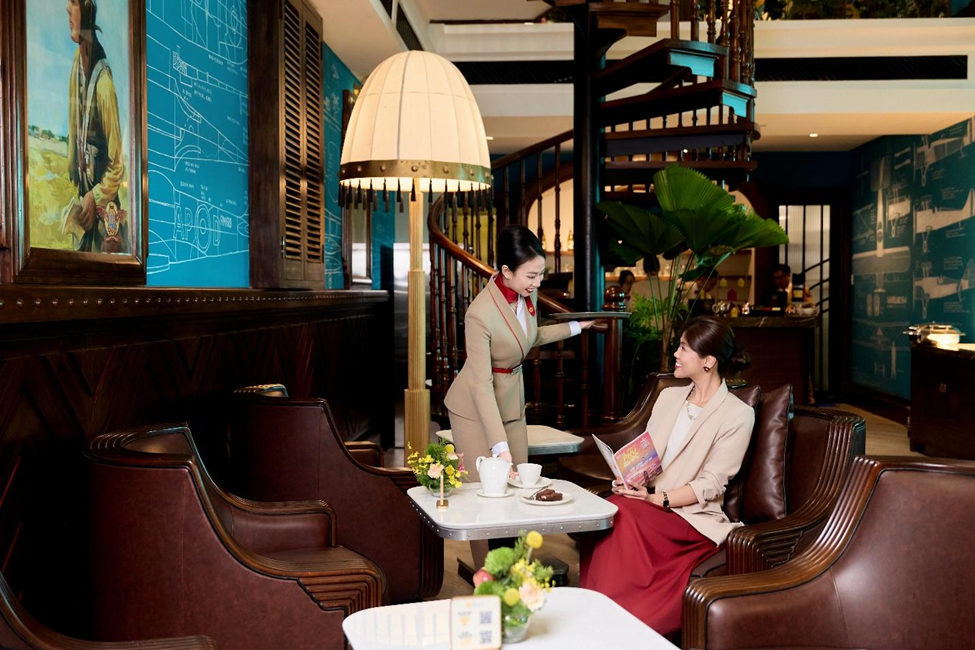 Phòng chờ Sun Executive Lounge.