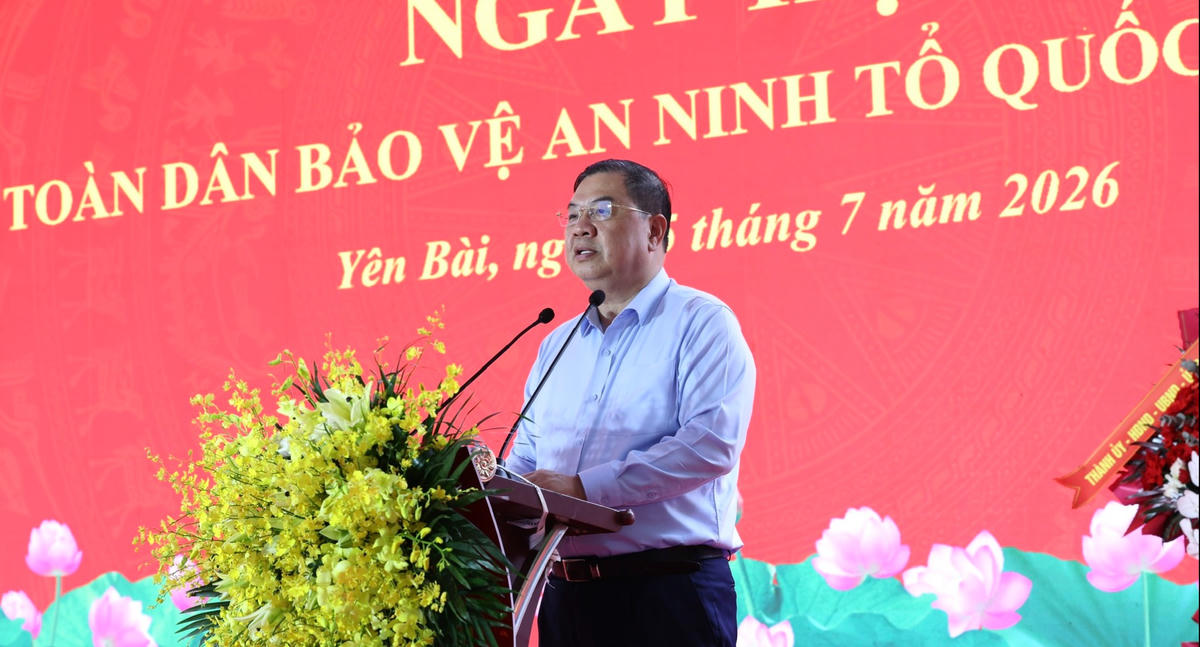 Phó Thủ tướng Thường trực Phạm Gia Túc phát biểu tại Ngày hội.
