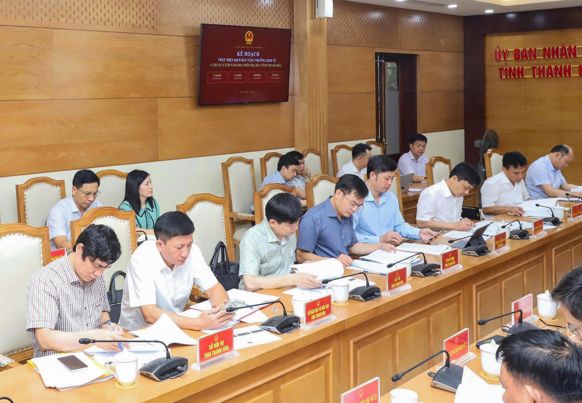 Thanh Hoá đặt mục tiêu tăng trưởng GRDP 14,44% trong 6 tháng cuối năm. Ảnh: Phong Sắc