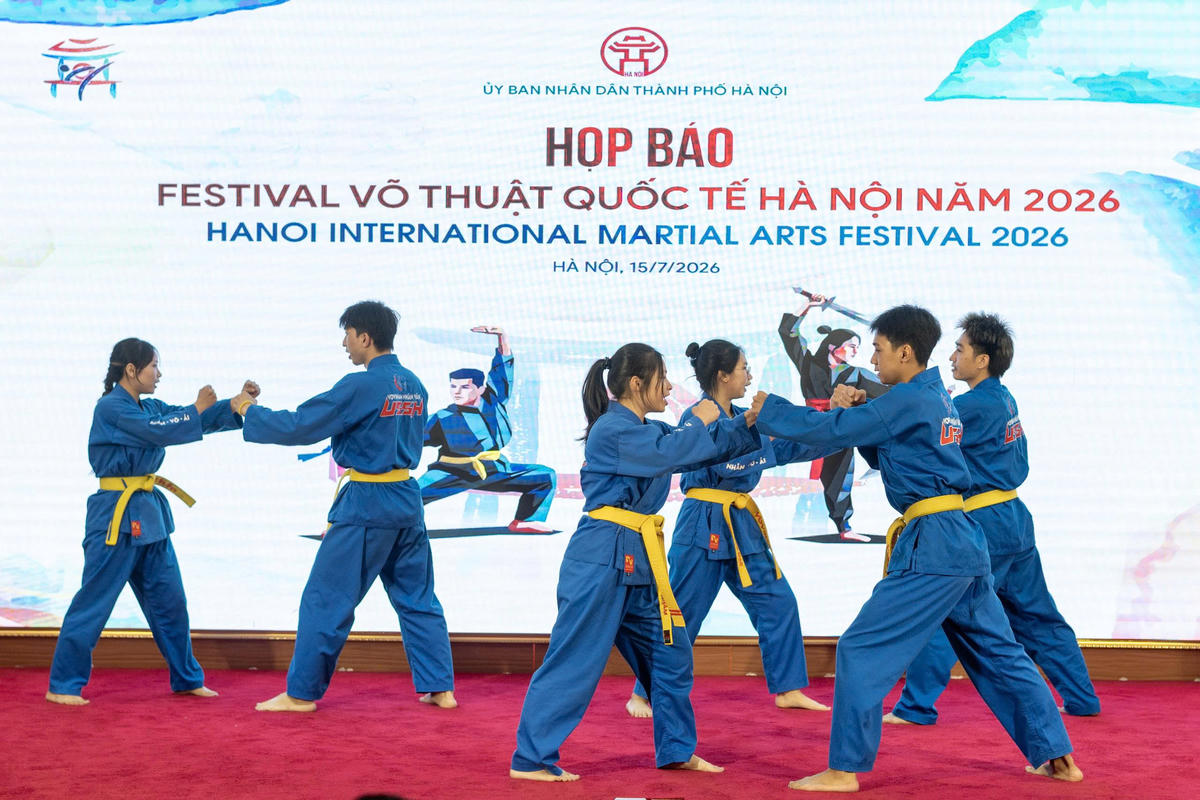 Festival Võ thuật quốc tế Hà Nội 2026 dự kiến diễn ra từ ngày 7 – 9/8 tại Hoàng thành Thăng Long. Ảnh: BTC.