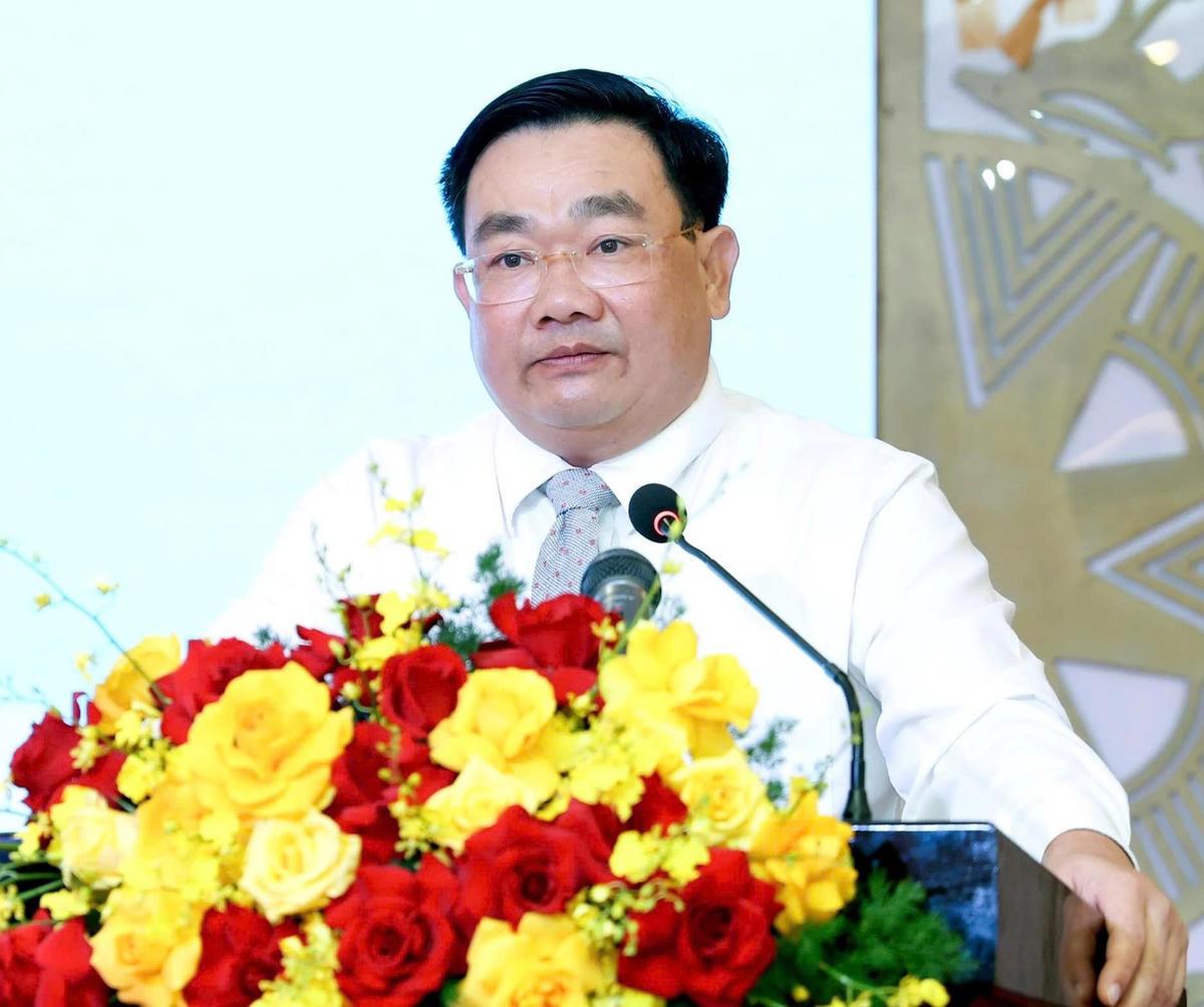 Ông Trịnh Minh Hoàng, Phó Chủ tịch UBND tỉnh Khánh Hòa phát biểu tại hội thảo.