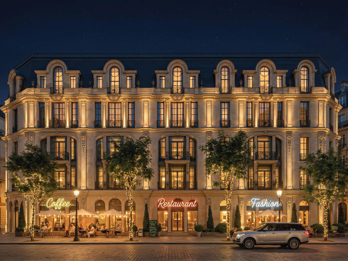Nhà phố châu Âu Noble Palace Tay Thang Long WorldHotels Residences hình thành chuỗi mua sắm, giải trí, dịch vụ hấp dẫn ở khu Tây Hà Nội.