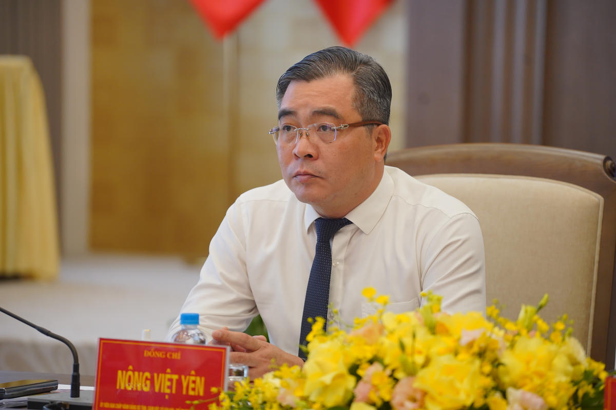 Ông Nông Việt Yên, Giám đốc Sở Văn hóa, Thể thao và Du lịch tỉnh Lào Cai. Ảnh: Tuấn Trung.