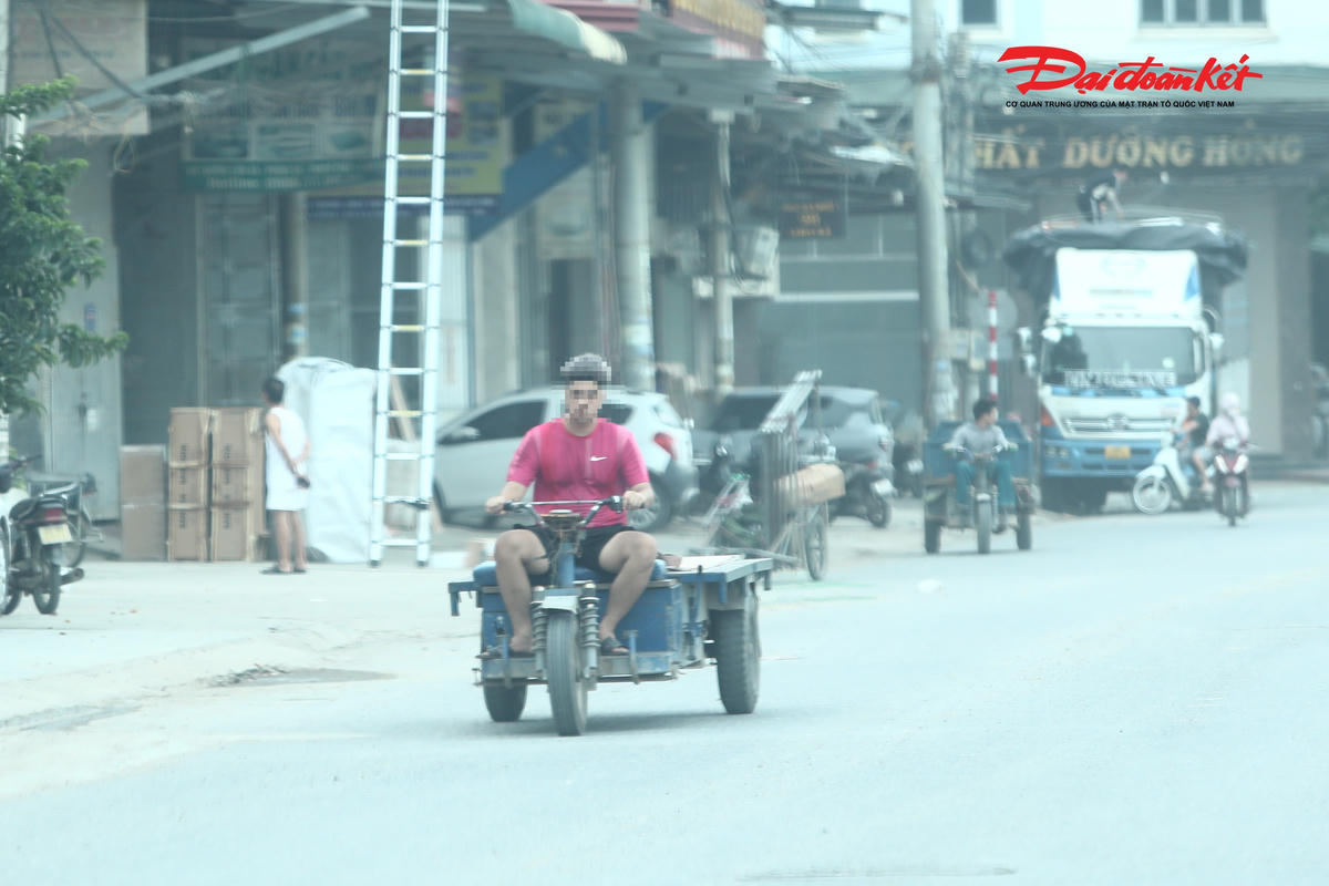 Xe tự chế, không biển số hoạt động trên tỉnh lộ 419, tiềm ẩn nguy cơ mất an toàn giao thông