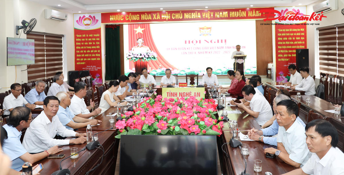 Đồng bào Công giáo Nghệ An chung sức xây dựng quê hương, lan tỏa tinh thần 'Kính Chúa, yêu nước'