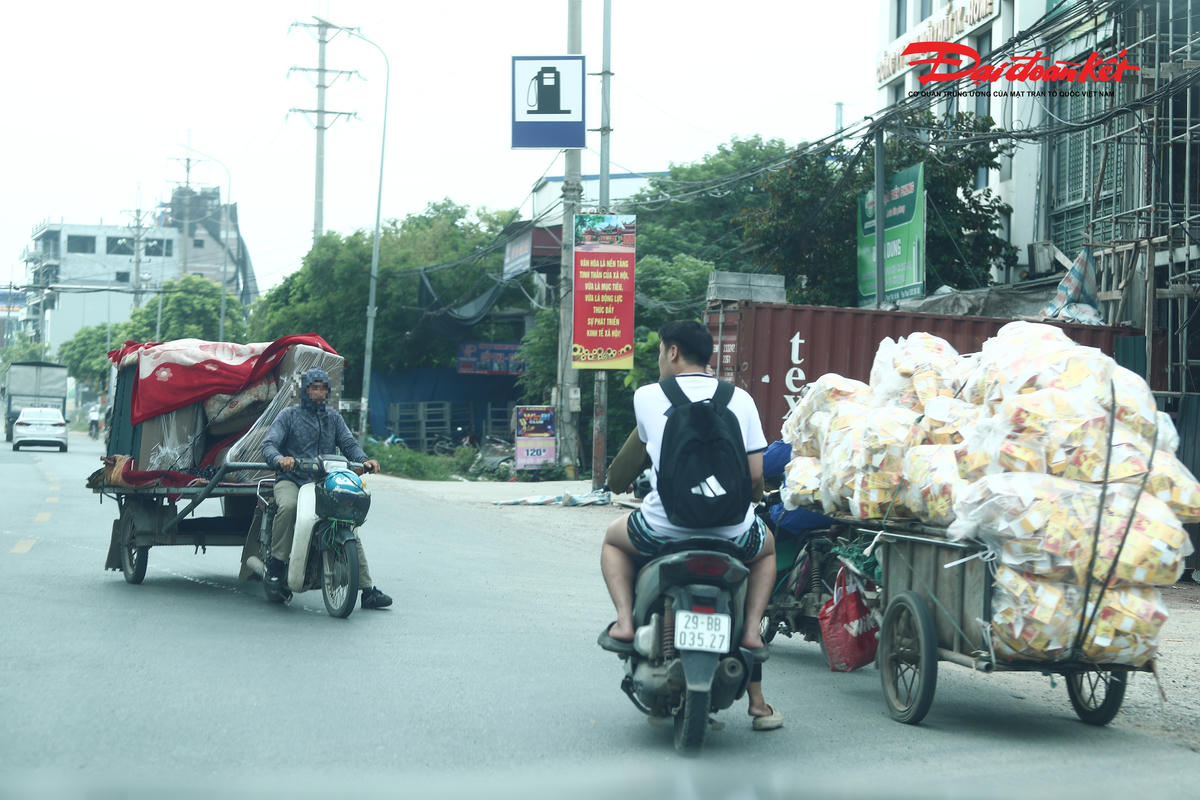 Xe tự chế, không biển số hoạt động trên tỉnh lộ 419, tiềm ẩn nguy cơ mất an toàn giao thông
