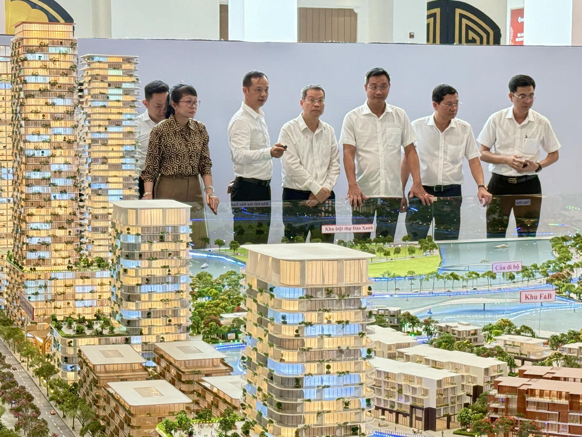 Dự án Da Nang Downtown có quy mô gần 77 ha, với tổng mức đầu tư gần 80.000 tỷ đồng. Ảnh: Nguyễn Tú.