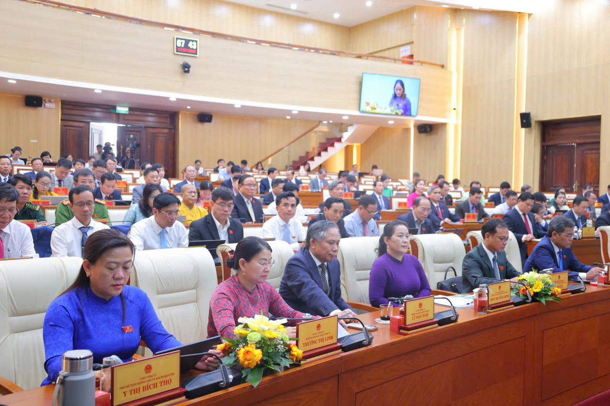 Các đại biểu tham dự kỳ họp thứ 5, HĐND tỉnh Quảng Ngãi khóa XIV, nhiệm kỳ 2026-2031. Ảnh: NT.