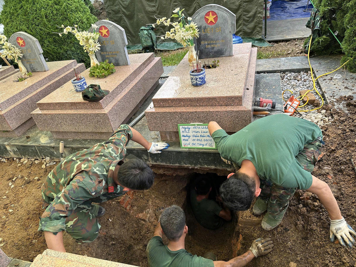 Điện Biên: Phấn đấu hoàn thành nhiệm vụ lấy mẫu các phần mộ liệt sĩ vào tháng 4/2027