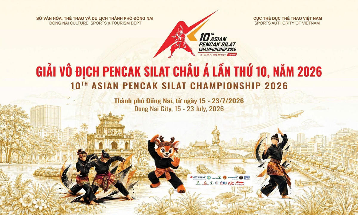 Giải vô địch Pencak Silat châu Á lần thứ 10 năm 2026 là ngày hội võ thuật lớn của châu lục. Ảnh: TL