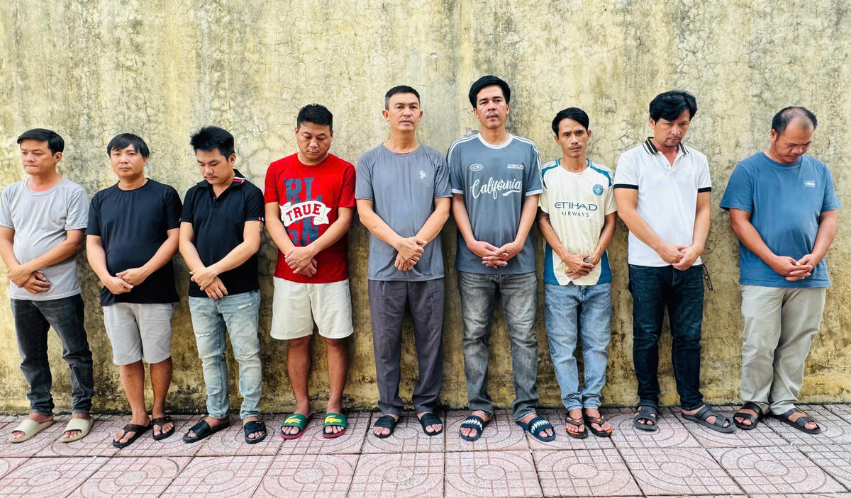 Các đối tượng bị khởi tố. Ảnh: CAHT