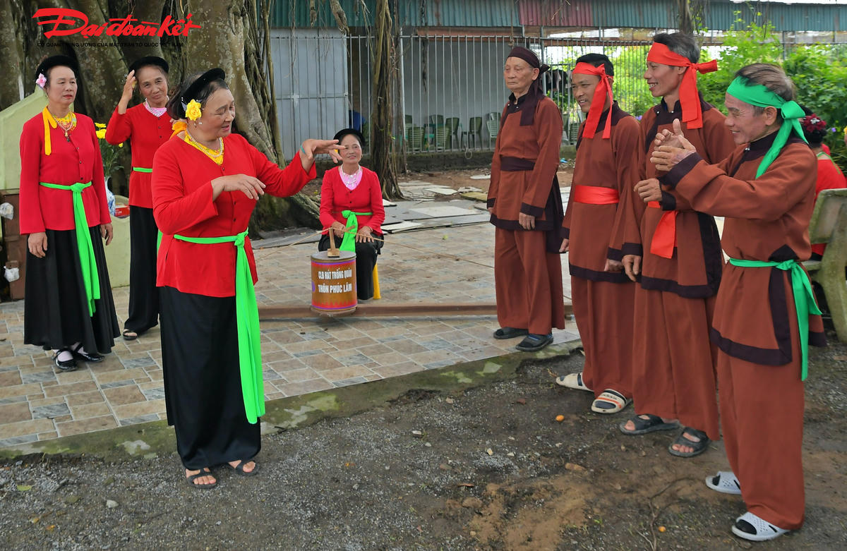 Hát trống quân từng là sinh hoạt văn hóa quen thuộc của người dân Phúc Lâm vào mỗi dịp nông nhàn, đặc biệt trong những đêm trăng sáng sau mùa gặt.