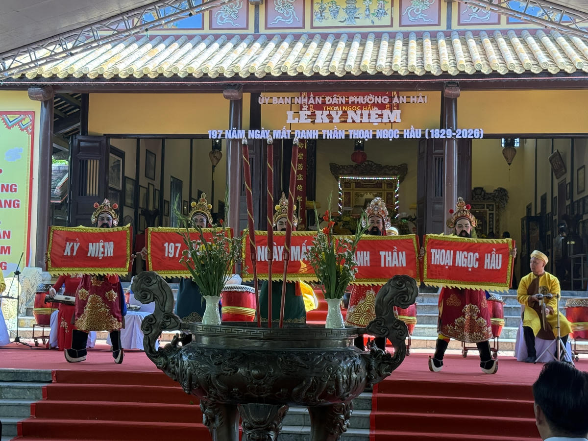 Đà Nẵng tổ chức Lễ kỷ niệm 197 năm Ngày mất Danh thần Thoại Ngọc Hầu