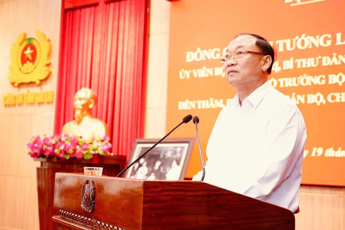 Bí thư Tỉnh ủy Gia Lai Thái Đại Ngọc phát biểu tại buổi làm việc. Ảnh: CĐ.