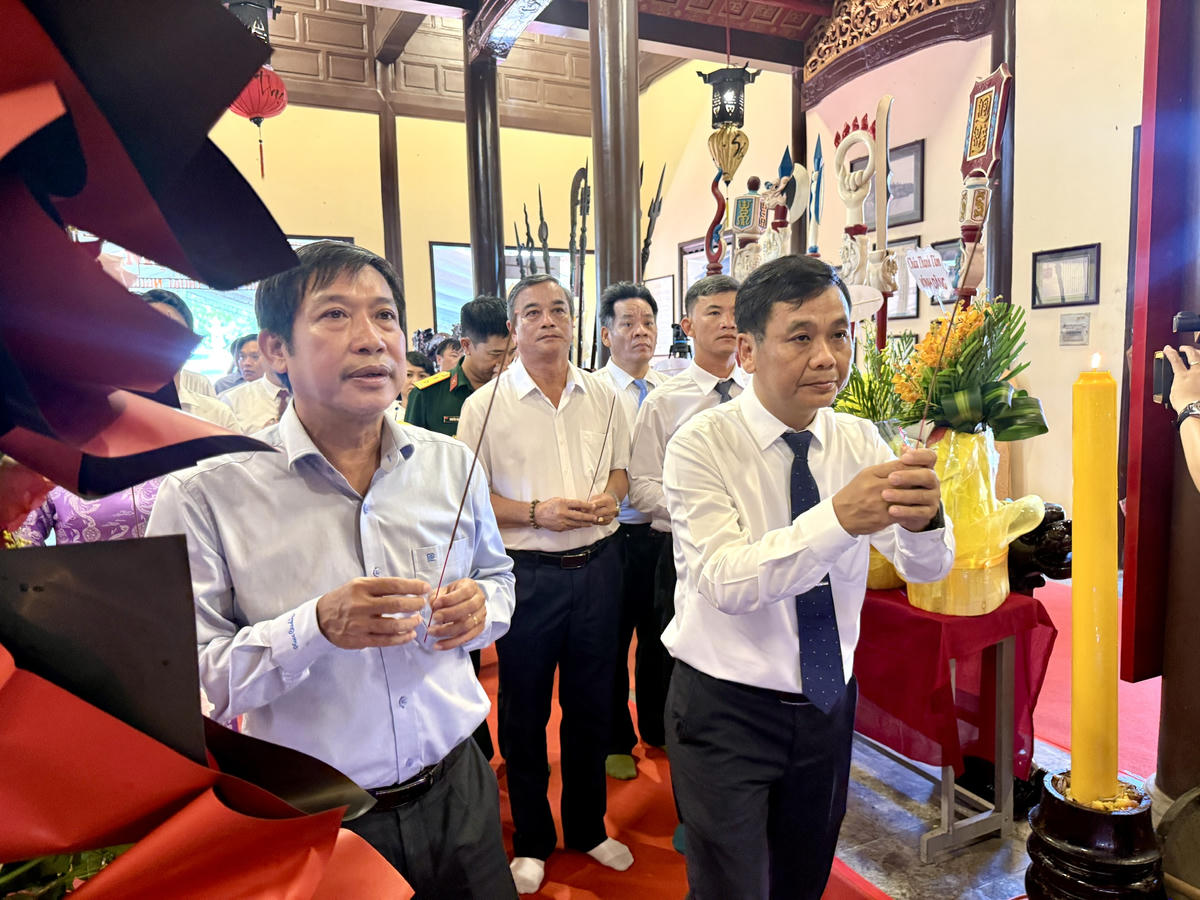 Đà Nẵng tổ chức Lễ kỷ niệm 197 năm Ngày mất Danh thần Thoại Ngọc Hầu