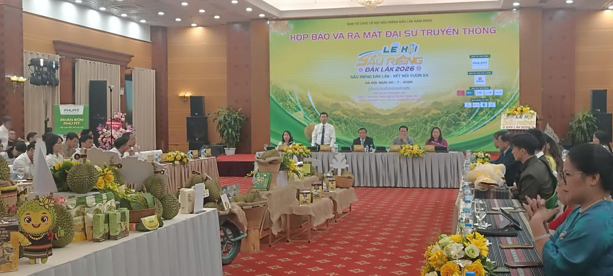 Quang cảnh buổi họp báo. Ảnh: VH
