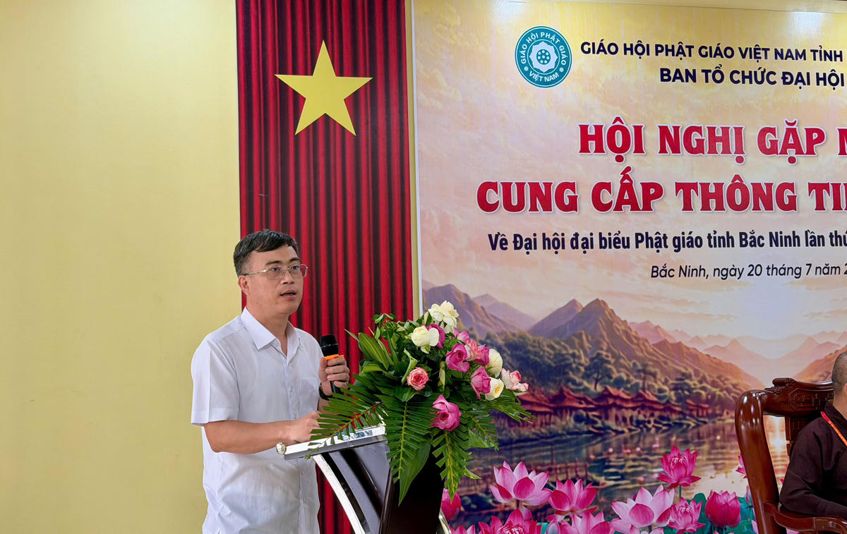 Ông Đào Duy Trọng, Giám đốc Sở Dân tộc và Tôn giáo tỉnh Bắc Ninh. Ảnh: T.N