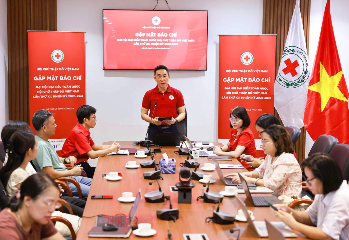Quang cảnh buổi họp báo Ảnh: PV