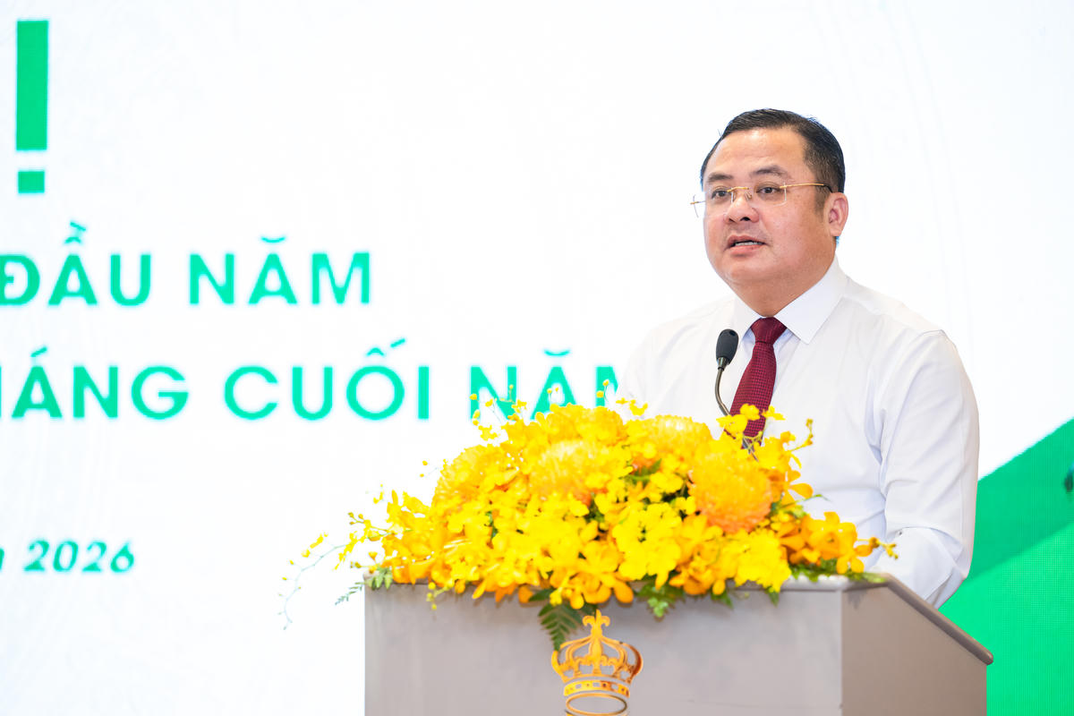 Ông Phùng Quang Hiệp, Chủ tịch HĐTV Tập đoàn Phát biểu chỉ đạo hội nghị