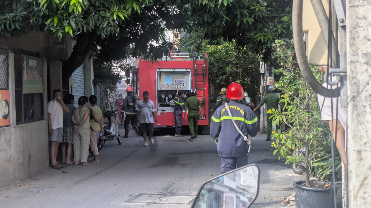 TP Hồ Chí Minh: Điều tra nguyên nhân vụ cháy căn nhà 4 tầng trong khu dân cư