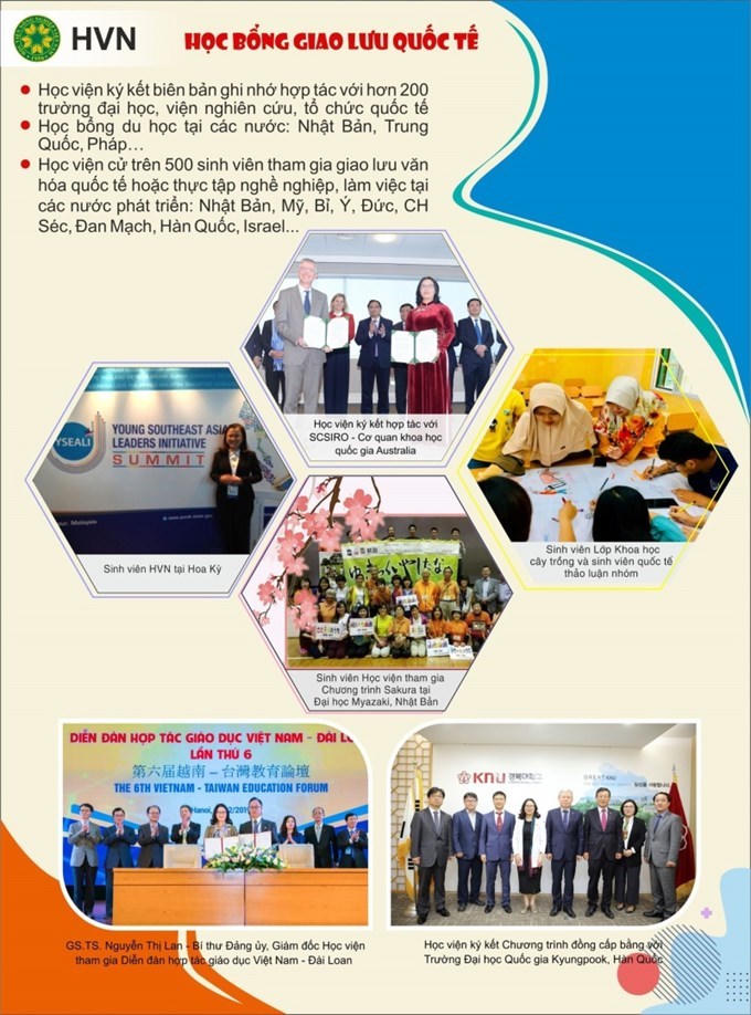 Học viện Nông nghiệp Việt Nam trao gần 60 tỷ đồng học bổng cho sinh viên