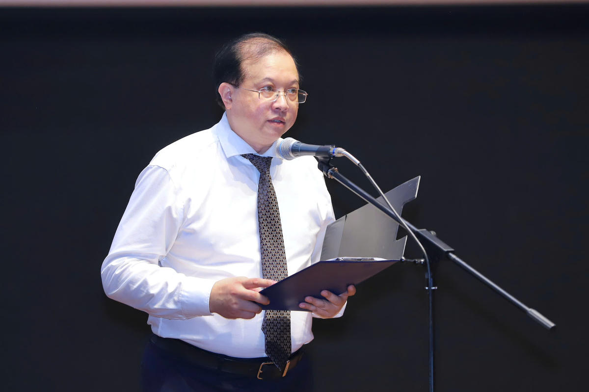 Thứ trưởng Bộ VHTTDL Tạ Quang Đông phát biểu. Ảnh: Việt Hùng.