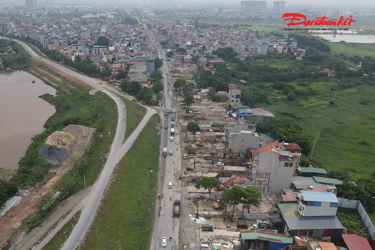 Quốc lộ 6 mở rộng đang dần định hình