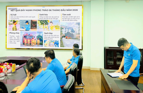 Đại biểu tham luận, chia sẻ kinh nghiệm và đề xuất giải pháp nâng cao hiệu quả công tác ATVSLĐ tại Hội nghị.