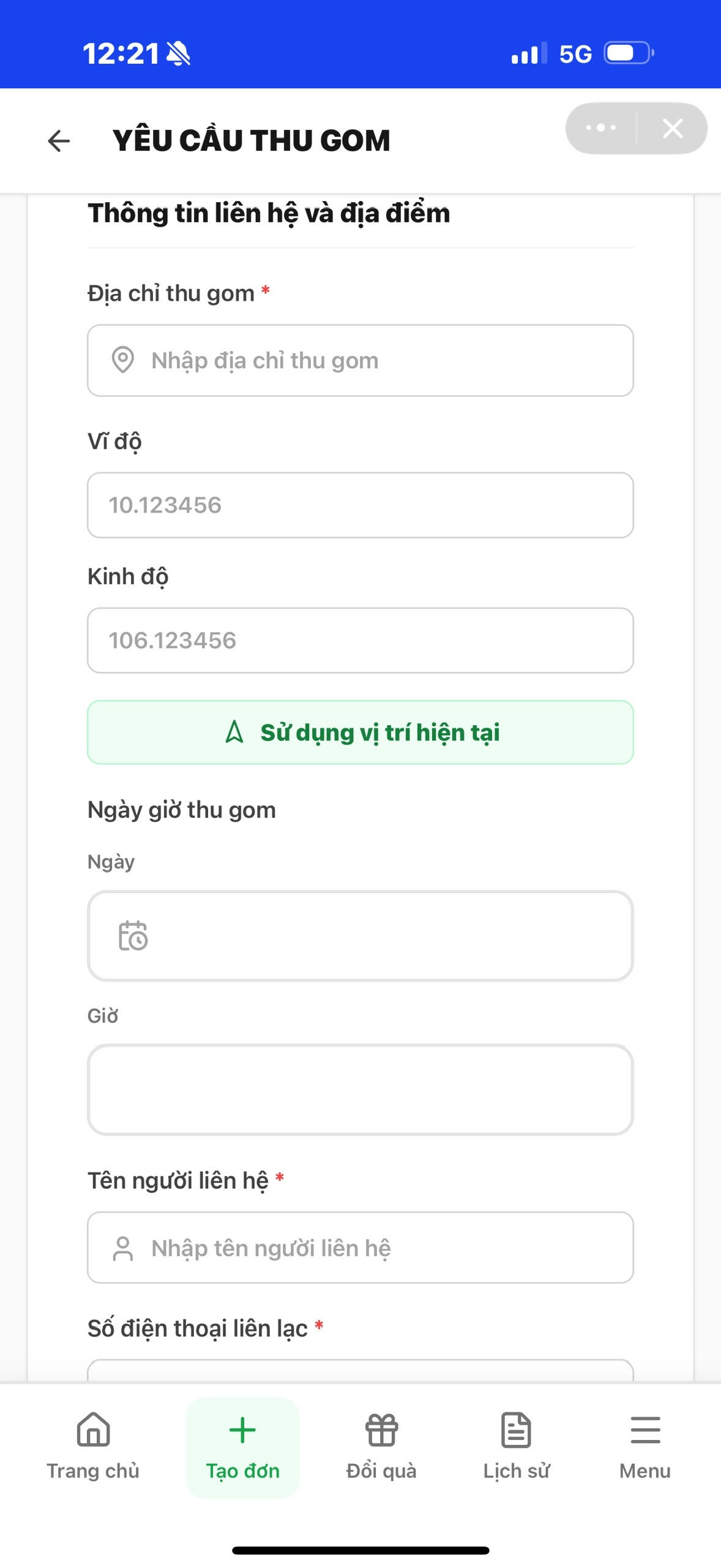 Người dân có thể hẹn thời gian, địa điểm thu gom thuận tiện theo kế hoạch. Ảnh: Nguyễn Tú.