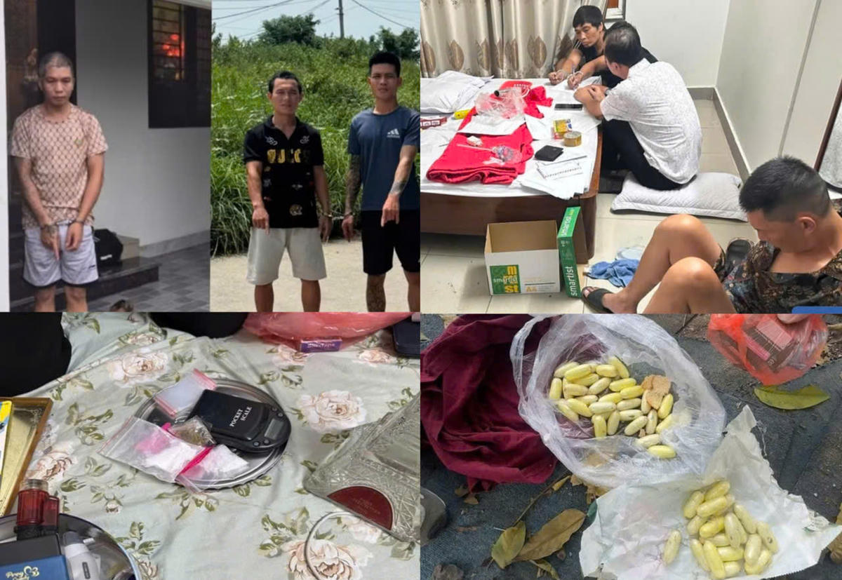 Lực lượng công an các xã, phường (Công an TP Hà Nội) liên tiếp triệt phá nhiều vụ ma túy. Ảnh: ĐL
