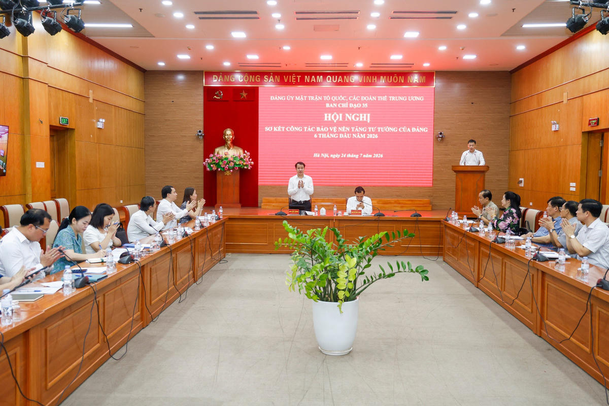 Quang cảnh Hội nghị sơ kết. Ảnh: Quang Vinh