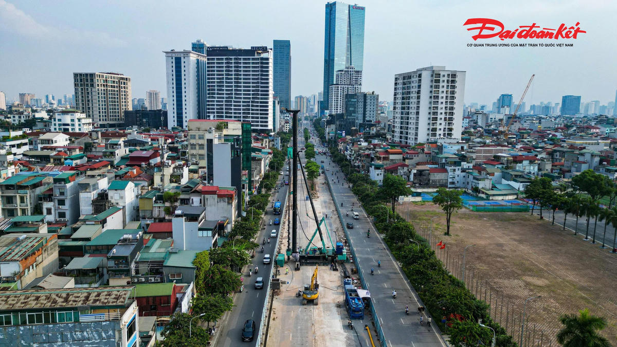 Theo kế hoạch, phương án rào chắn và tổ chức giao thông phục vụ thi công ga ngầm S1 sẽ được duy trì đến hết ngày 15/4/2027.