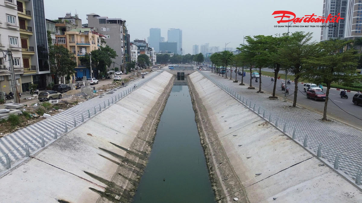 Tuyến đường kết nối Tây Hồ Tây "thay da đổi thịt" sau dự án chống ngập