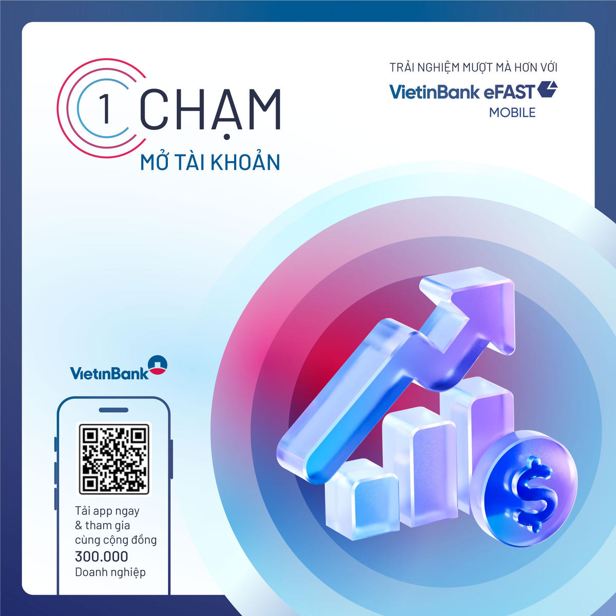 1 chạm mở tài khoản doanh nghiệp: Khi ngân hàng số hiểu đúng nhịp sống của chủ doanh nghiệp