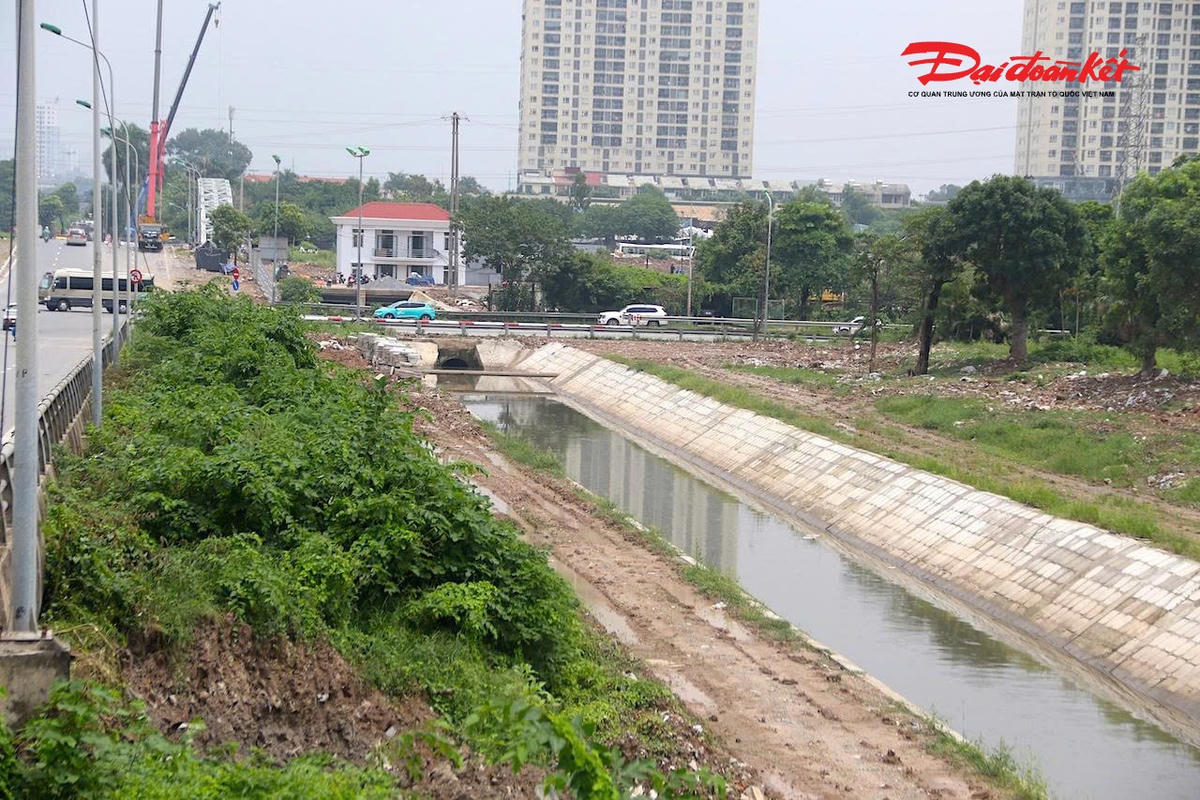 Ba trạm bơm dọc Đại lộ Thăng Long sắp "hợp lực", tăng tốc tiêu úng phía Tây Hà Nội