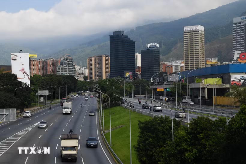 Quang cảnh thủ đô Caracas, Venezuela. (Ảnh: THX/TTXVN).
