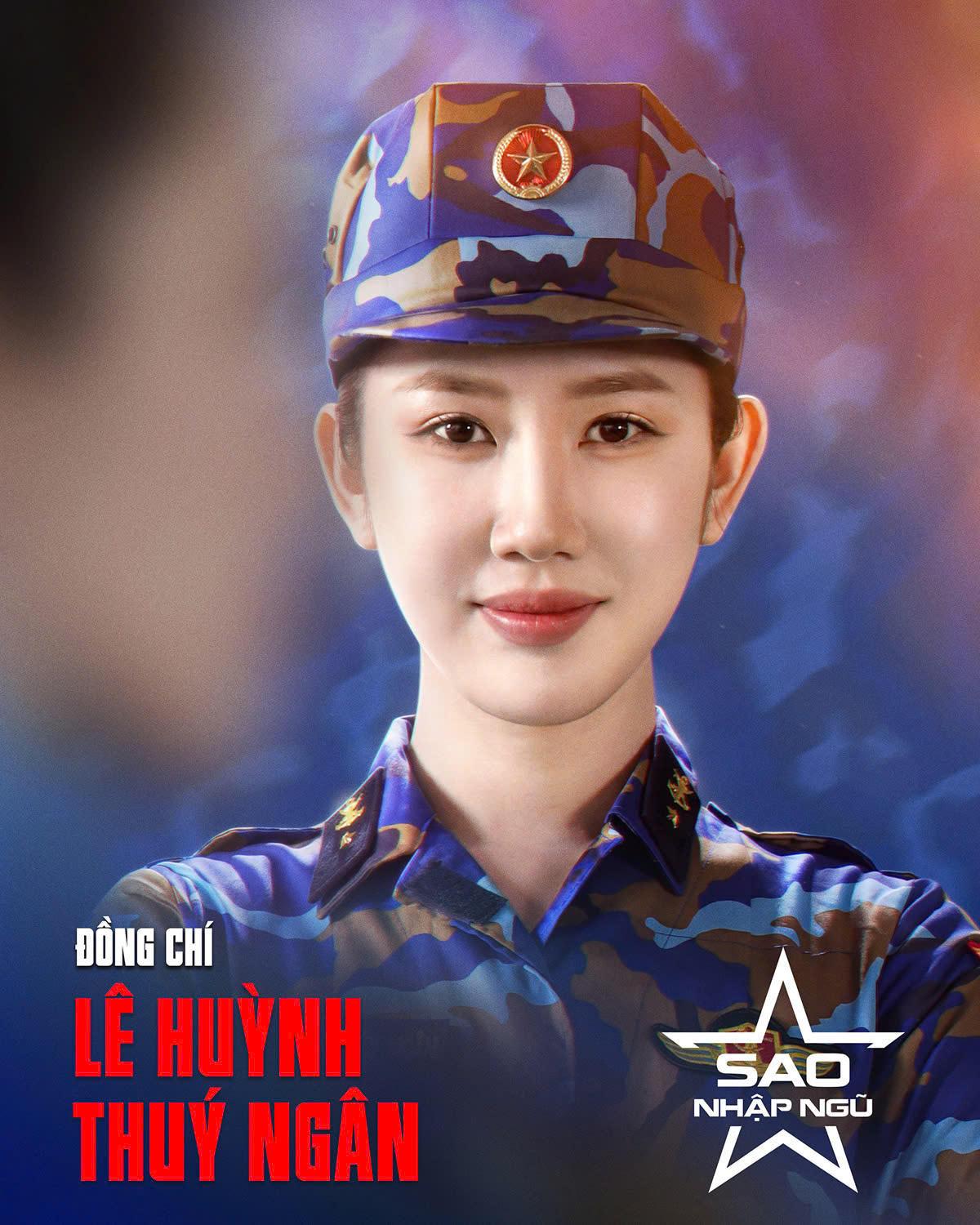 Thúy Ngân (Lê Huỳnh Thuý Ngân) đến chương trình với tâm thế của một chiến binh. Nữ diễn viên tự tin chấm điểm sinh tồn của mình “trên 9” mặc dù cơ địa có nhiều nỗi sợ: sợ côn trùng, sợ bò sát, sợ bẩn… Ảnh: BTC.