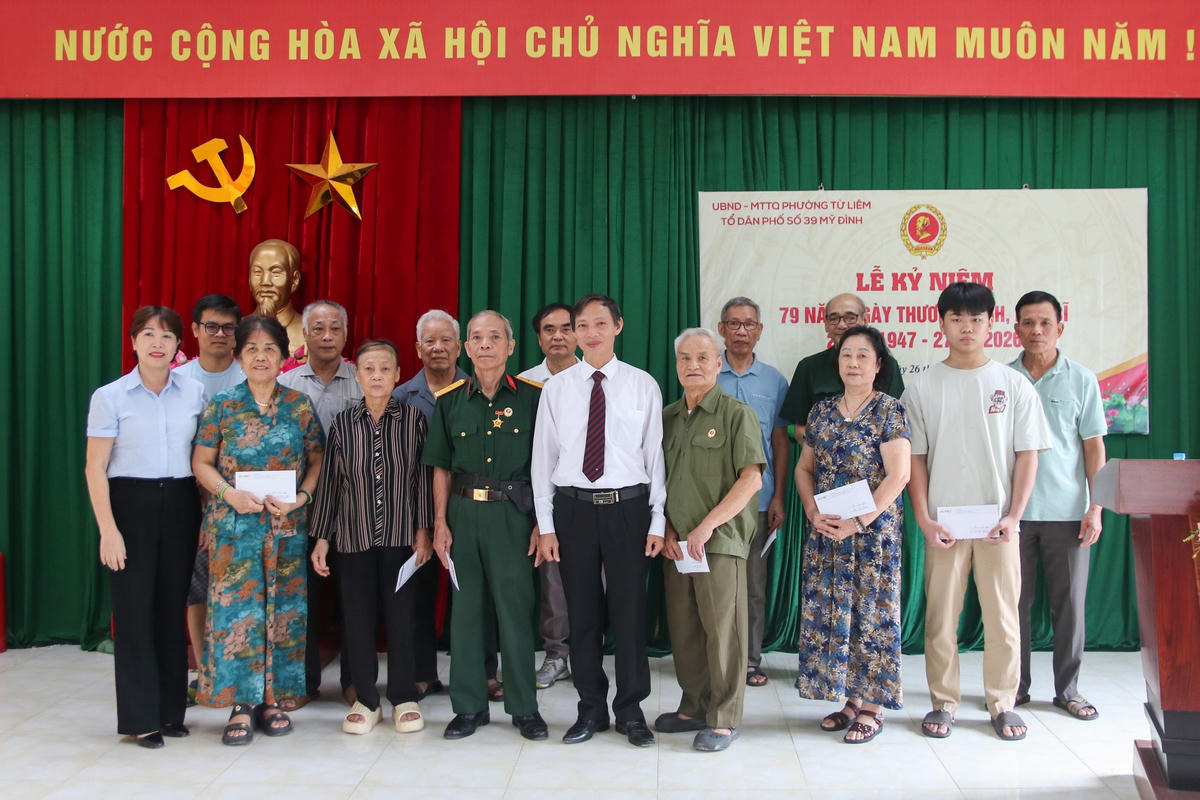 Hà Nội: Tri ân những người có công với cách mạng