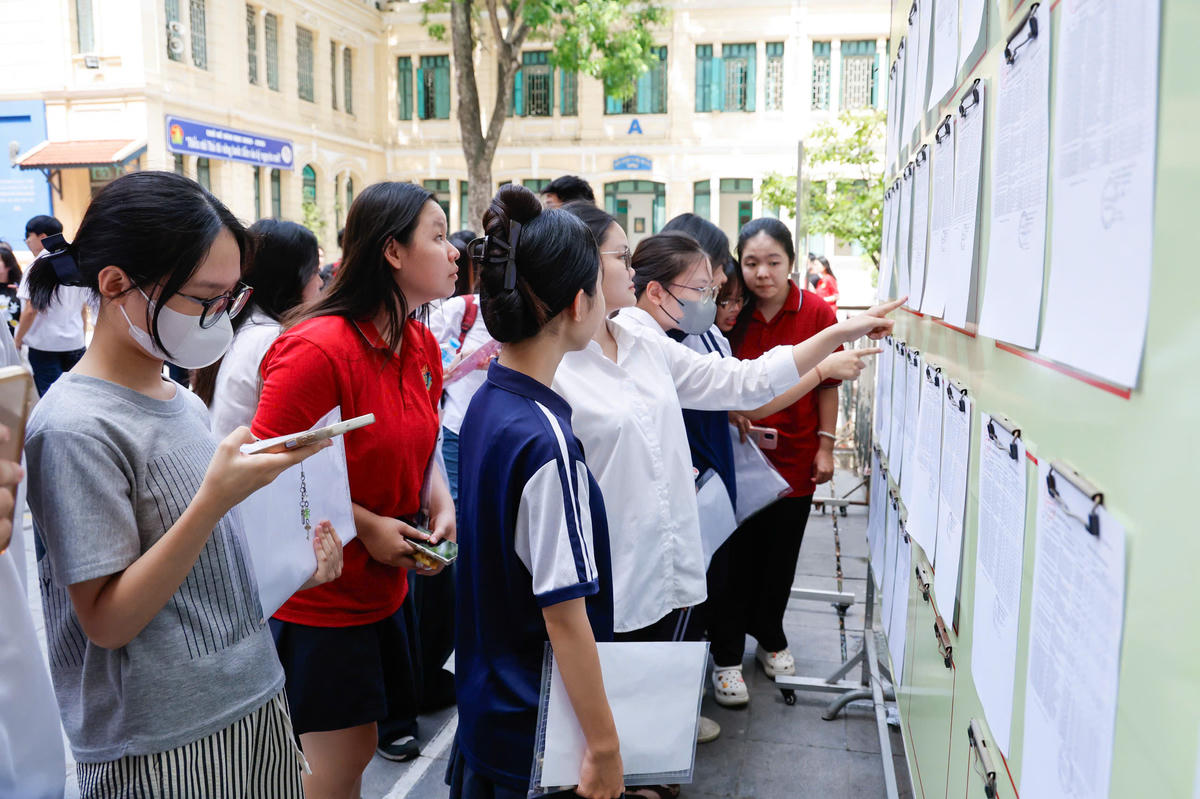 Thí sinh dự thi tốt nghiệp THPT 2026 (ảnh: Quang Vinh) 