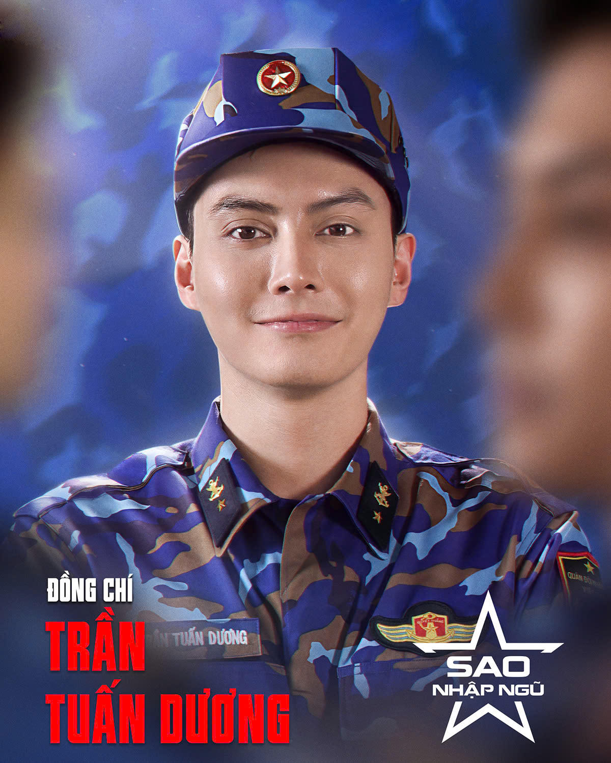 Gương mặt đình đám trong giới livestreamer và sáng tạo nội dung, Tuấn Dương (Trần Tuấn Dương) là em út trong đội hình Sao nhập ngũ 2026. Ảnh: BTC.