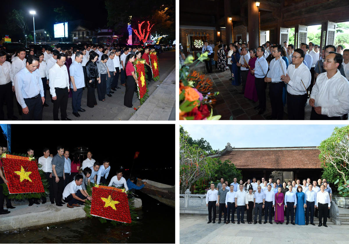Đồng chí Tô Huy Vũ - Bí thư Đảng ủy, Chủ tịch HĐTV tham gia chương trình về nguồn cùng Đoàn công tác NHNN tại tỉnh Quảng Trị, Hà Tĩnh và Nghệ An. Đoàn công tác đã đến dâng hương, dâng hoa tưởng nhớ các Anh hùng liệt sĩ và trao tặng an sinh xã hội tại 03 tỉnh với tổng số tiền là 30 tỷ đồng (mỗi tỉnh 10 tỷ đồng)