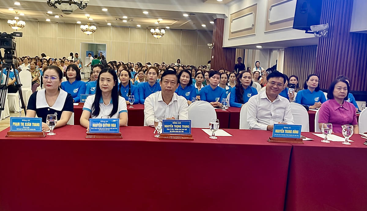 Các đại biểu tham dự hội nghị. Ảnh: Thùy Trang.