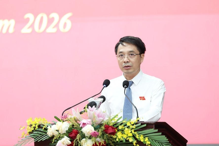 Ông Hoàng Văn Kiên được bầu bổ sung giữ chức Ủy viên UBND tỉnh. Ảnh: Trường Giang