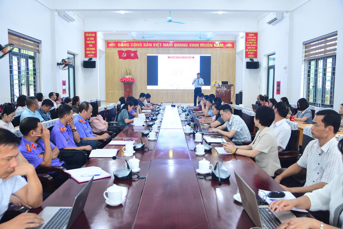 Lớp Bồi dưỡng nghiệp vụ công tác kiểm tra, giám sát, thi hành kỷ luật Đảng năm 2026. Ảnh: Xuân Trường.