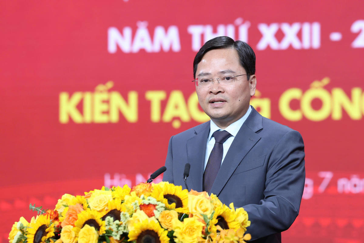 Chủ tịch Tổng Liên đoàn Lao động Việt Nam Nguyễn Anh Tuấn. Ảnh: Nguyễn Hải