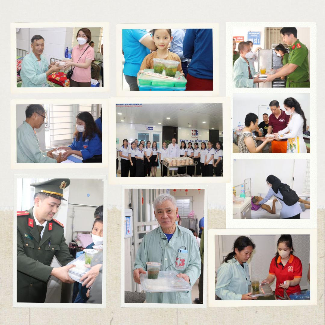 Hàng nghìn suất cơm dinh dưỡng được trao gửi bằng tất cả sự sẻ chia, góp phần tiếp thêm niềm tin và động lực để người bệnh yên tâm điều trị.