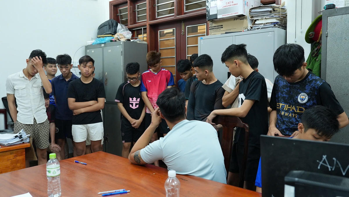 Công an tỉnh Gia Lai đã tạm giữ 16 thanh, thiếu niên để xử lý theo pháp luật.