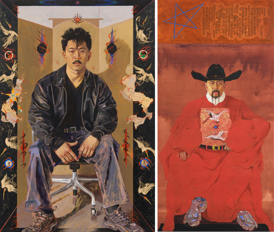 Tác phẩm Emperor Manchu the Cowboy King (Hoàng đế Mãn Châu- vua cao bồi).